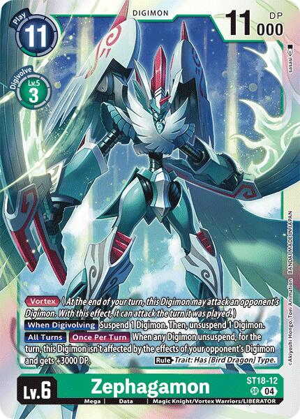 Zephagamon [ST18-12] [Starter Deck: Guardian Vortex] - Destination Retro