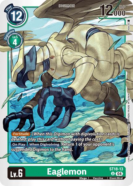 Eaglemon [ST18-13] [Starter Deck: Guardian Vortex] - Destination Retro