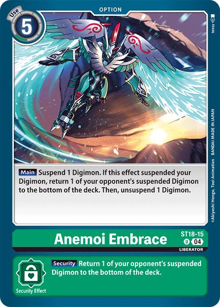 Anemoi Embrace [ST18-15] [Starter Deck: Guardian Vortex] - Destination Retro