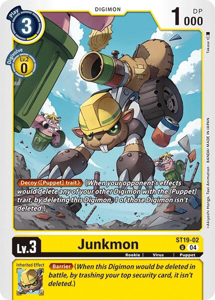 Junkmon [ST19-02] [Starter Deck: Fable Waltz] - Destination Retro
