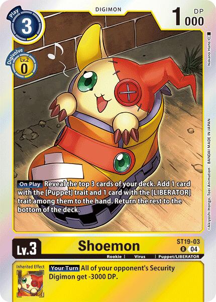Shoemon [ST19-03] [Starter Deck: Fable Waltz] - Destination Retro