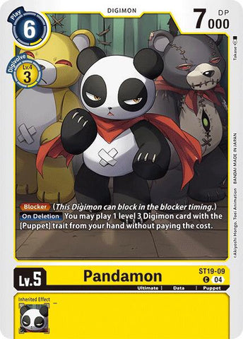 Pandamon [ST19-09] [Starter Deck: Fable Waltz] - Destination Retro