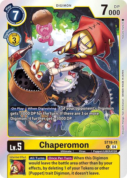Chaperomon [ST19-11] [Starter Deck: Fable Waltz] - Destination Retro