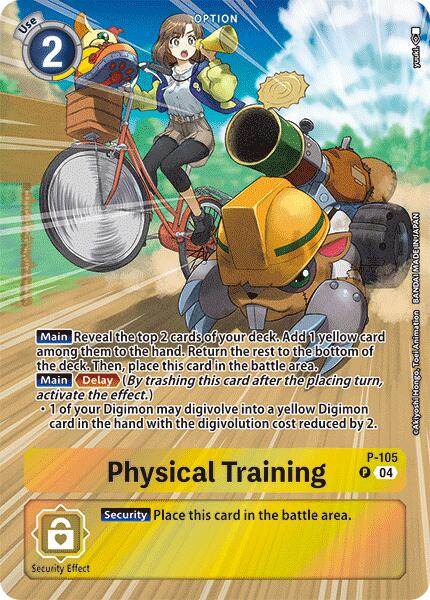 Physical Training [P-105] (Starter Deck 19 Exclusive) [Starter Deck: Fable Waltz Promos] - Destination Retro