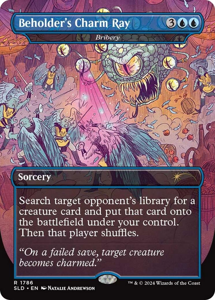 Beholder's Charm Ray - Bribery [Secret Lair Drop Series] - Destination Retro