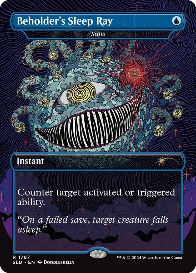 Beholder's Sleep Ray - Stifle [Secret Lair Drop Series] - Destination Retro