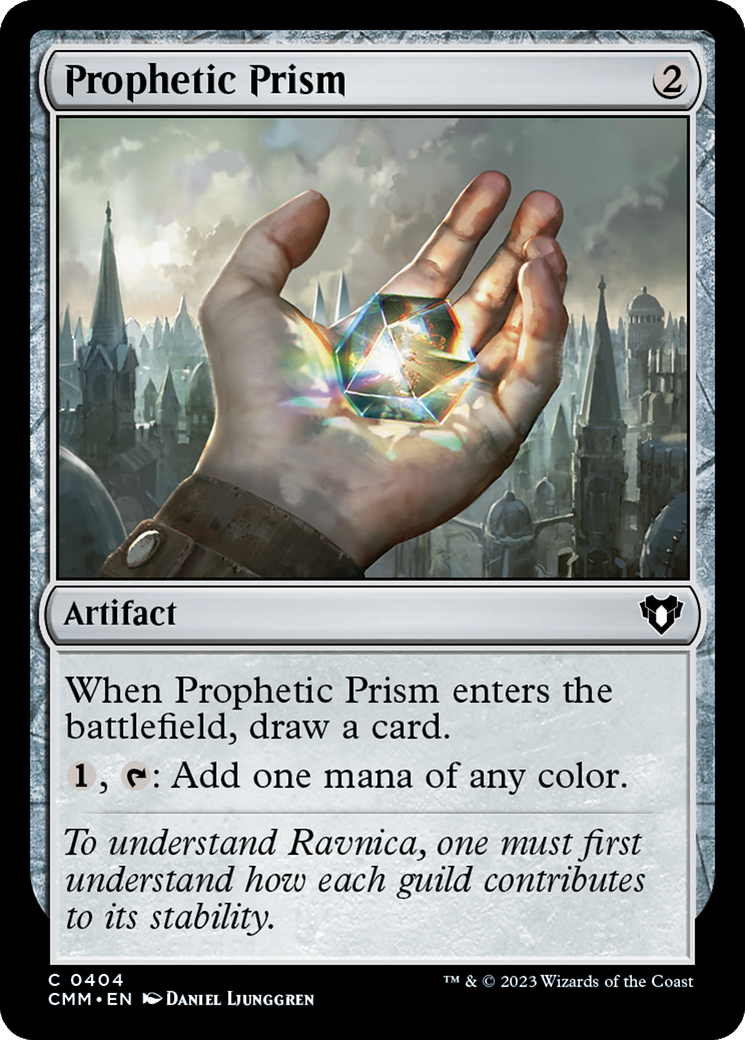 Prophetic Prism [Commander Masters] - Destination Retro