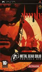 Metal Gear Solid: Portable Ops - PAL PSP - Destination Retro