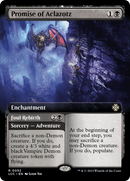 Promise of Aclazotz // Foul Rebirth (Extended Art) [The Lost Caverns of Ixalan Commander] - Destination Retro