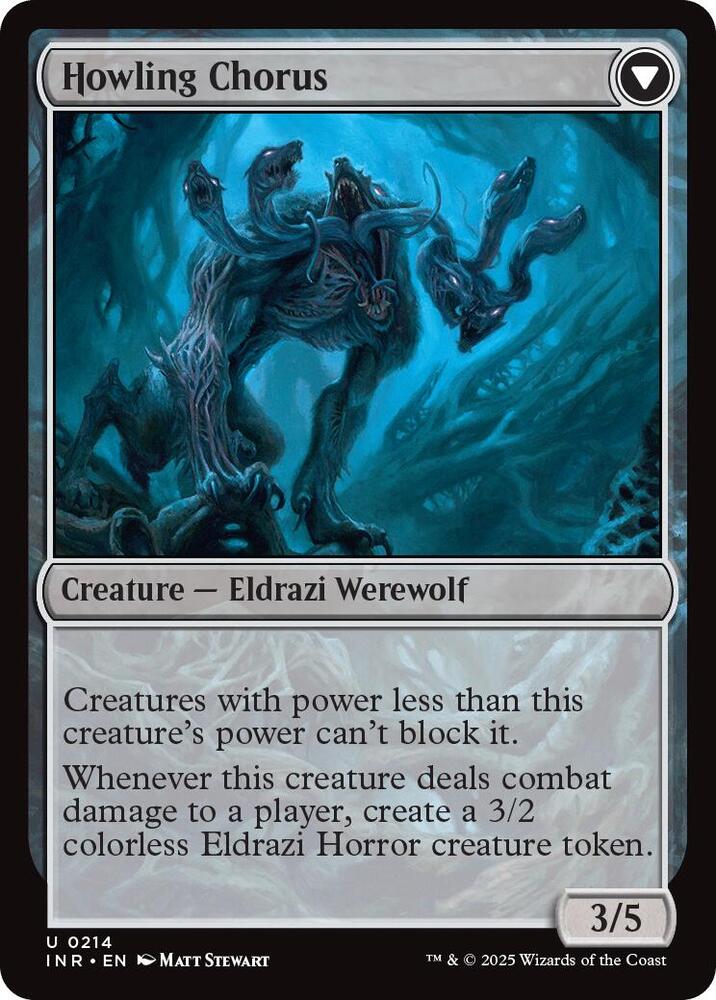 Shrill Howler // Howling Chorus [Innistrad Remastered] - Destination Retro