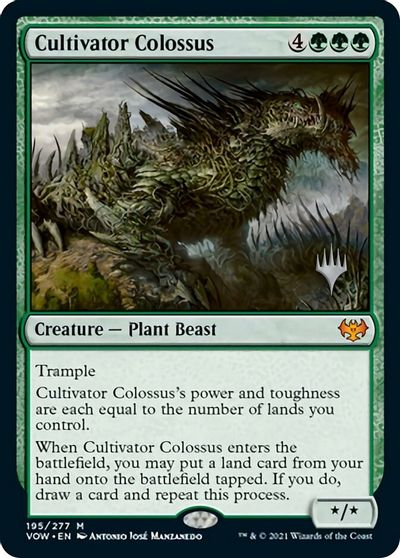 Cultivator Colossus (Promo Pack) [Innistrad: Crimson Vow Promos] - Destination Retro