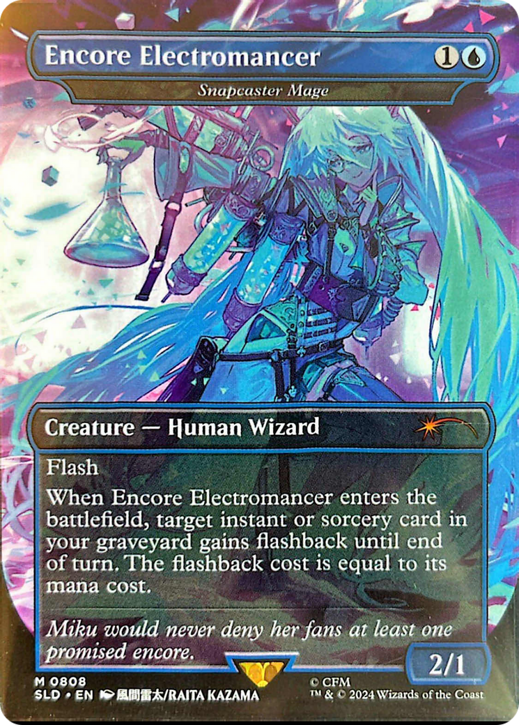 Encore Electromancer - Snapcaster Mage [Secret Lair Drop Series] - Destination Retro