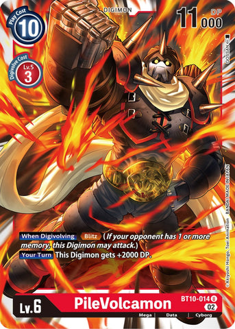PileVolcamon [BT10-014] [Xros Encounter] - Destination Retro