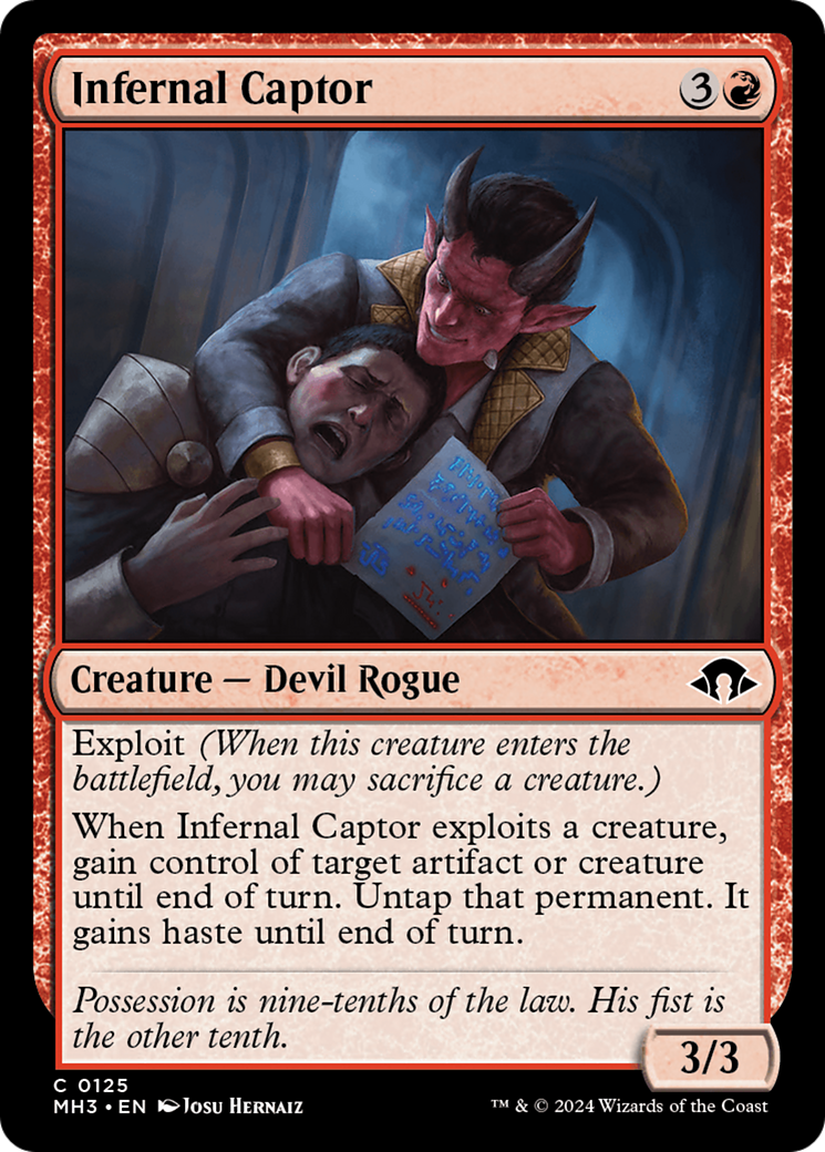 Infernal Captor [Modern Horizons 3] - Destination Retro