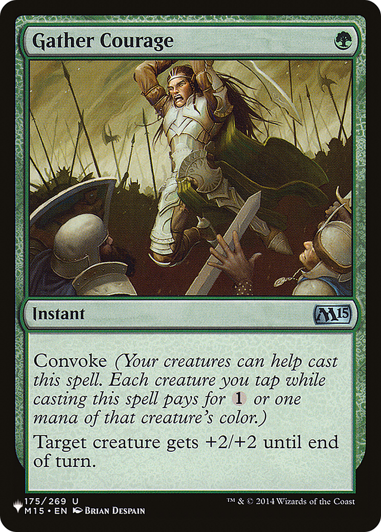 Gather Courage [The List] - Destination Retro