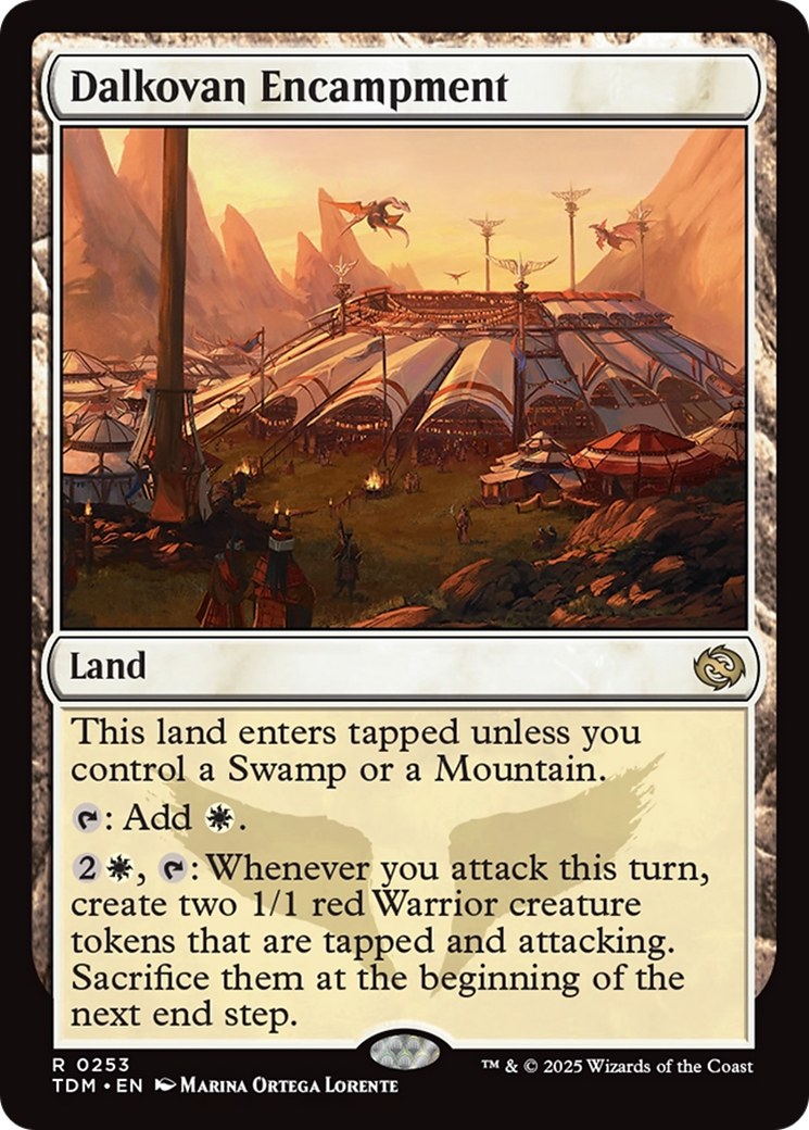Dalkovan Encampment [Tarkir: Dragonstorm] - Destination Retro