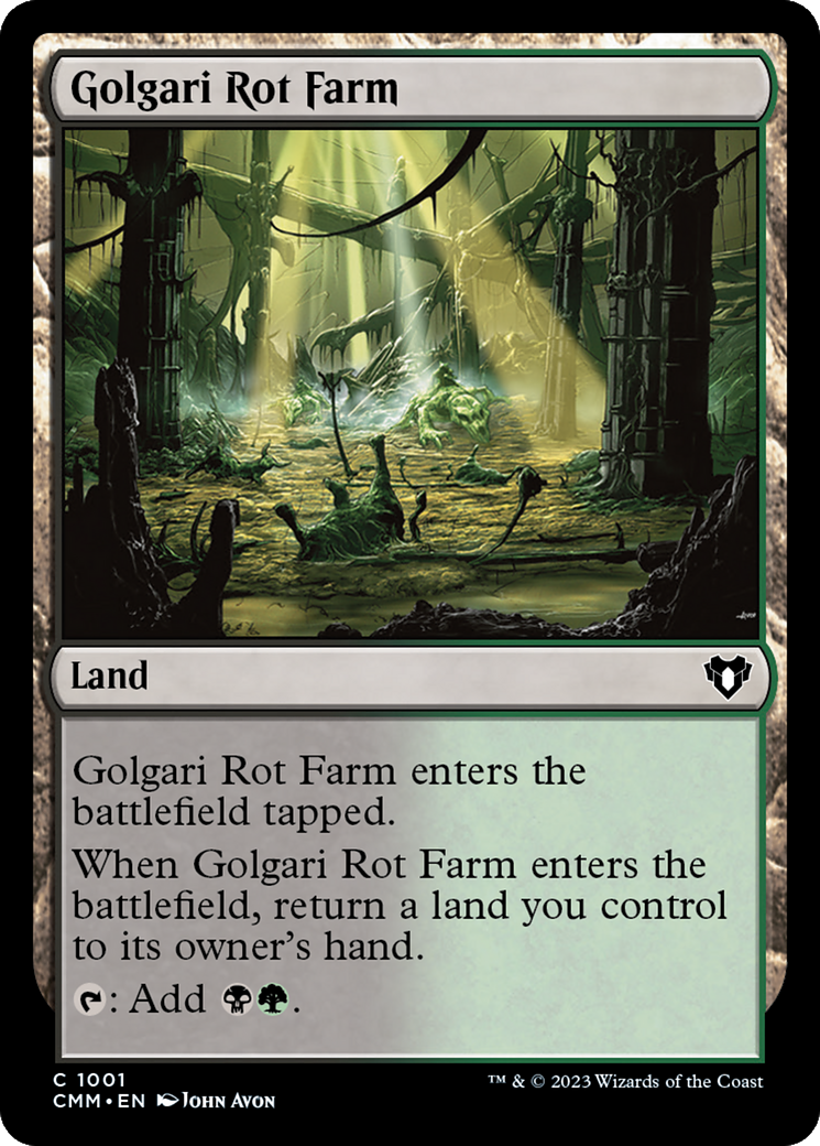 Golgari Rot Farm [Commander Masters] - Destination Retro