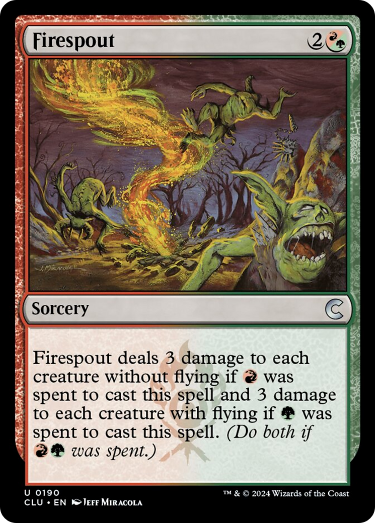 Firespout [Ravnica: Clue Edition] - Destination Retro
