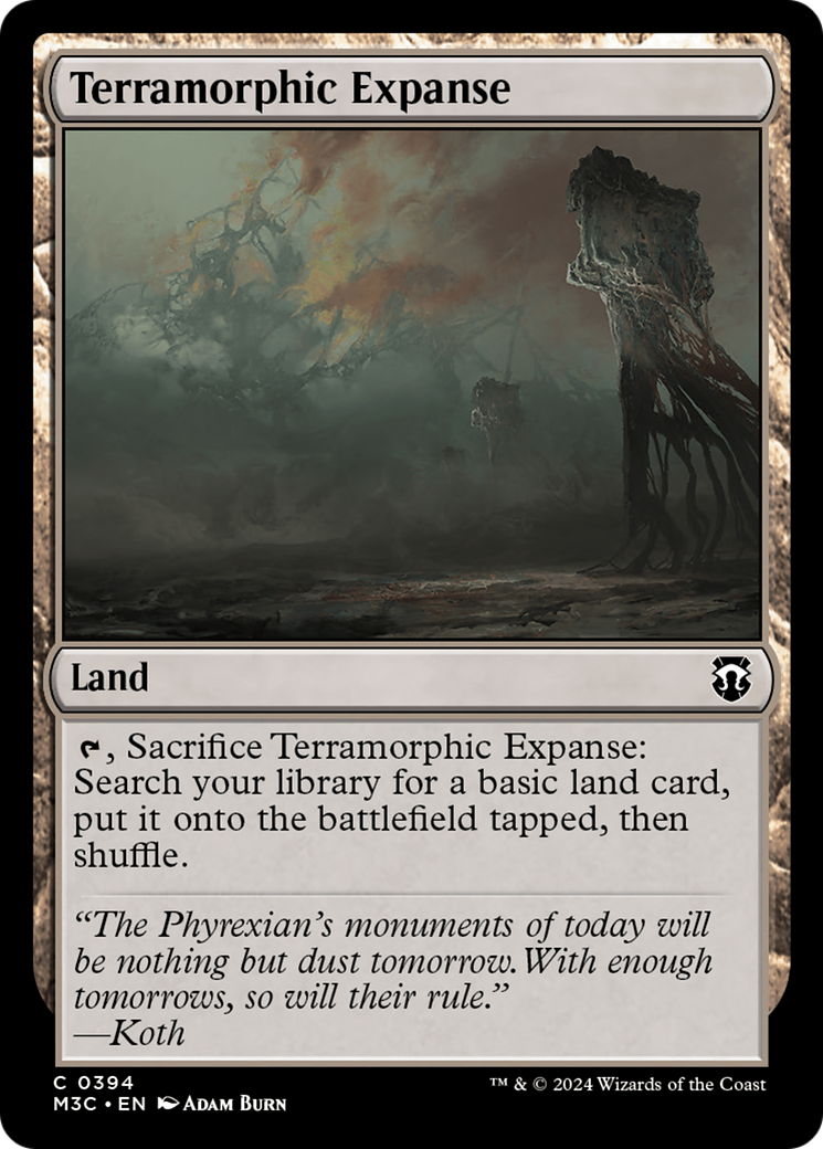 Terramorphic Expanse (Ripple Foil) [Modern Horizons 3 Commander] - Destination Retro