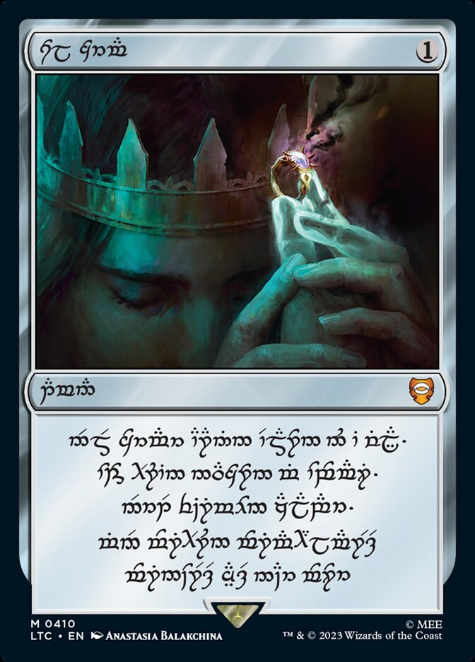 Sol Ring (410) (Human) [The Lord of the Rings: Tales of Middle-Earth Commander] - Destination Retro