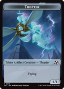 Goblin // Thopter (0010) Double-Sided Token [Aetherdrift Tokens] - Destination Retro