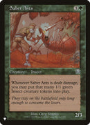 Saber Ants [The List] - Destination Retro