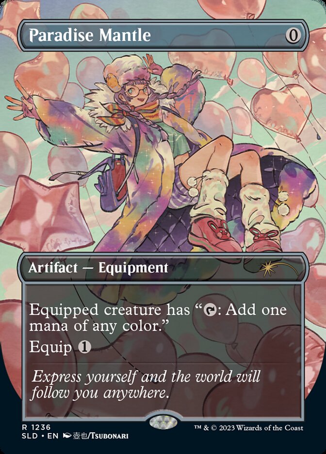 Paradise Mantle (Borderless) [Secret Lair Drop Series] - Destination Retro