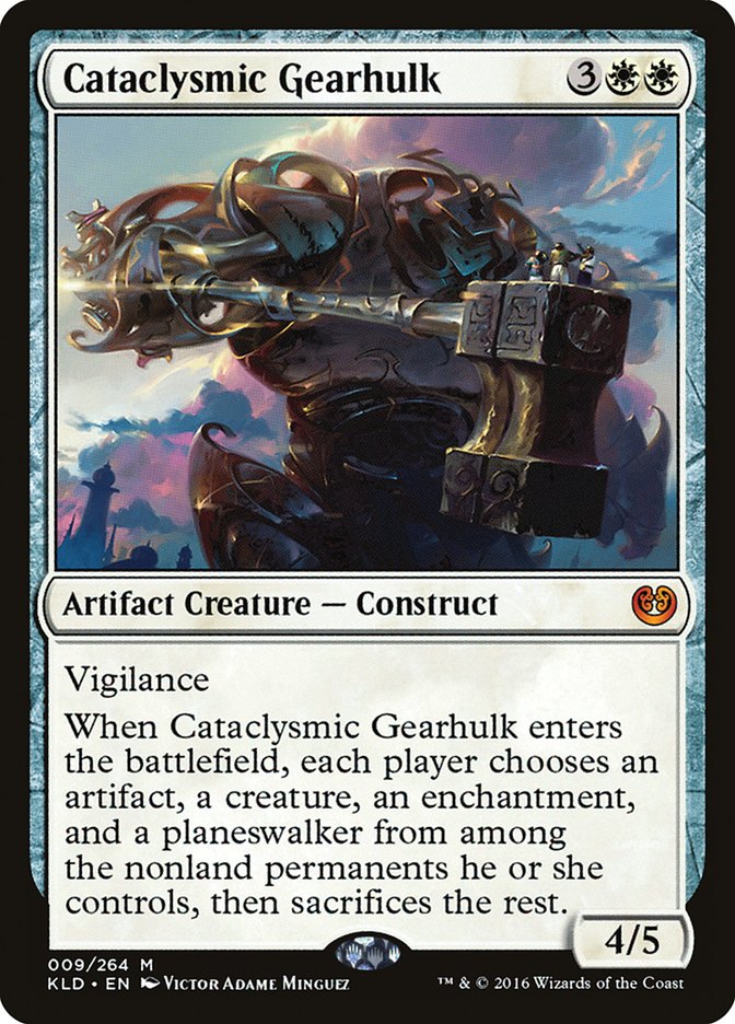 Cataclysmic Gearhulk [Kaladesh] - Destination Retro