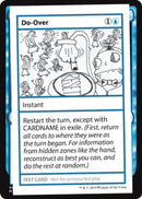 Do-Over (2021 Edition) [Mystery Booster Playtest Cards] - Destination Retro