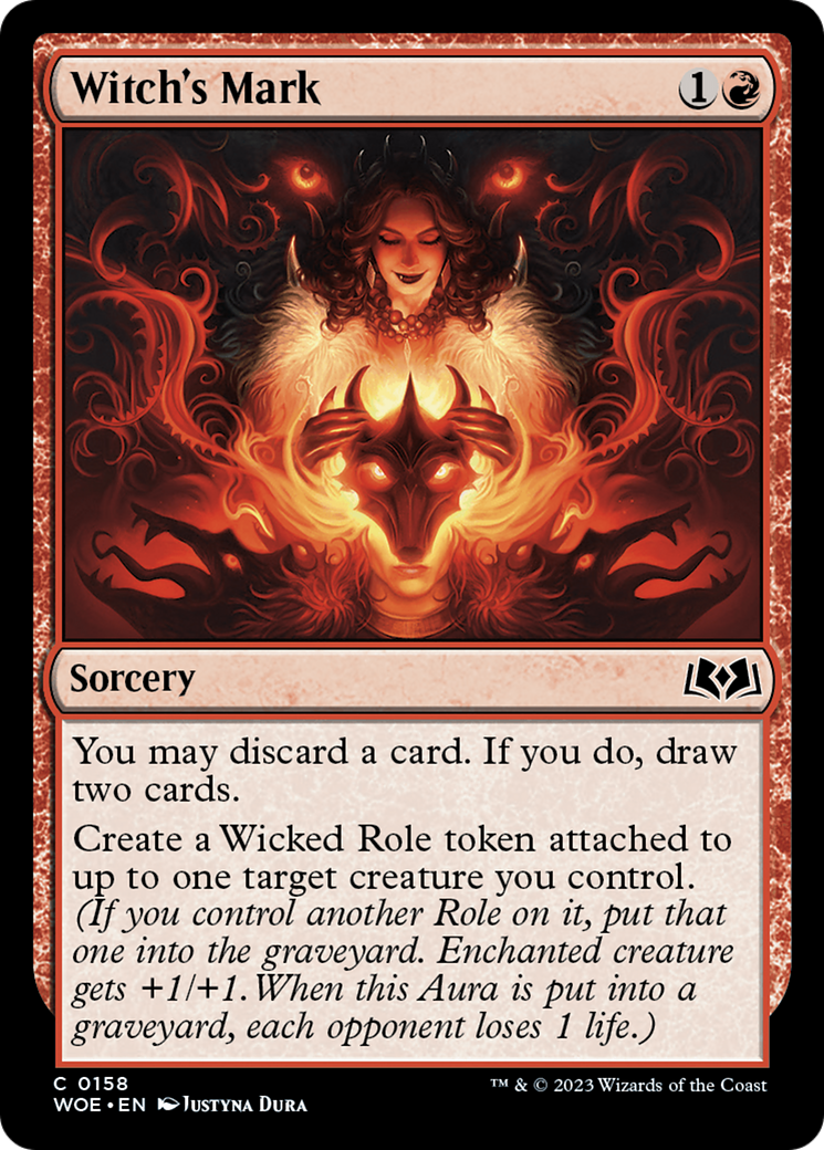 Witch's Mark [Wilds of Eldraine] - Destination Retro