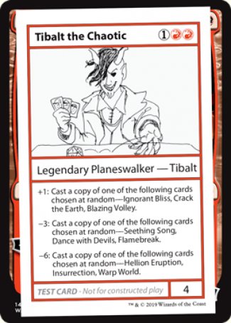 Tibalt the Chaotic (2021 Edition) [Mystery Booster Playtest Cards] - Destination Retro