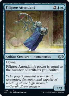 Filigree Attendant [Jumpstart 2022] - Destination Retro