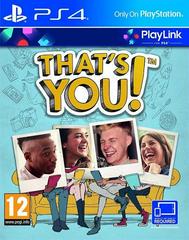 That's You - PAL Playstation 4 - Destination Retro