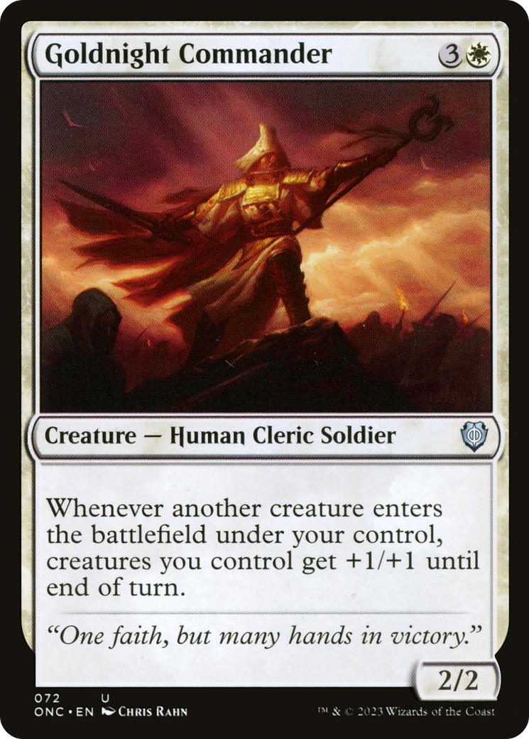 Goldnight Commander [Phyrexia: All Will Be One Commander] - Destination Retro