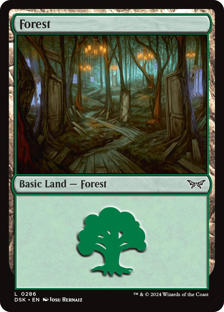 Forest (0286) [Duskmourn: House of Horror] - Destination Retro