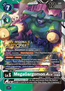 MegaGargomon ACE [ST17-08] (2024 Regionals Participant) [Starter Deck: Double Typhoon Advanced Deck Set] - Destination Retro