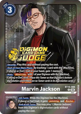 Marvin Jackson [BT15-086] (Judge Pack 6) [Exceed Apocalypse] - Destination Retro