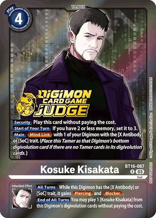 Kosuke Kisakata [BT16-087] (Judge Pack 6) [Beginning Observer] - Destination Retro