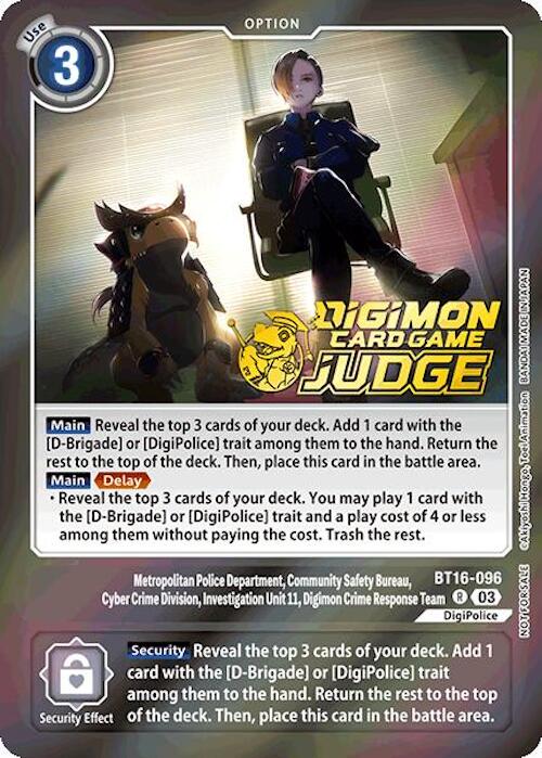 Metropolitan Police Department, Community Safety Bureau, Cyber Crime Division... [BT16-096] (Judge Pack 6) [Beginning Observer] - Destination Retro