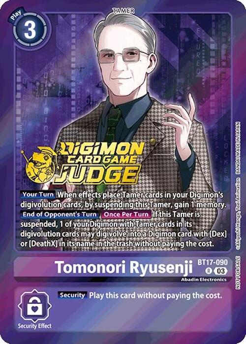 Tomonori Ryusenji [BT17-090] (Judge Pack 6) [Secret Crisis] - Destination Retro