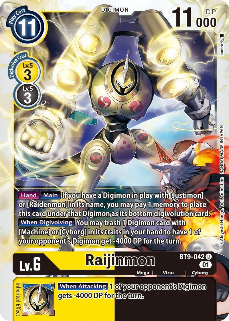 Raijinmon [BT9-042] [X Record] - Destination Retro
