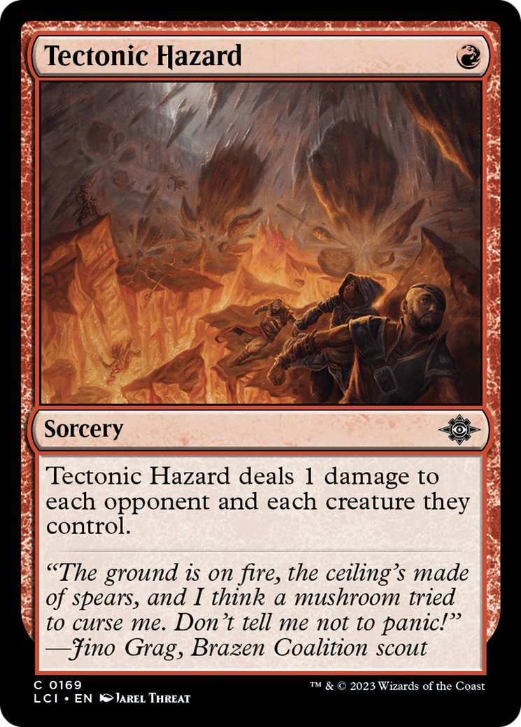 Tectonic Hazard [The Lost Caverns of Ixalan] - Destination Retro