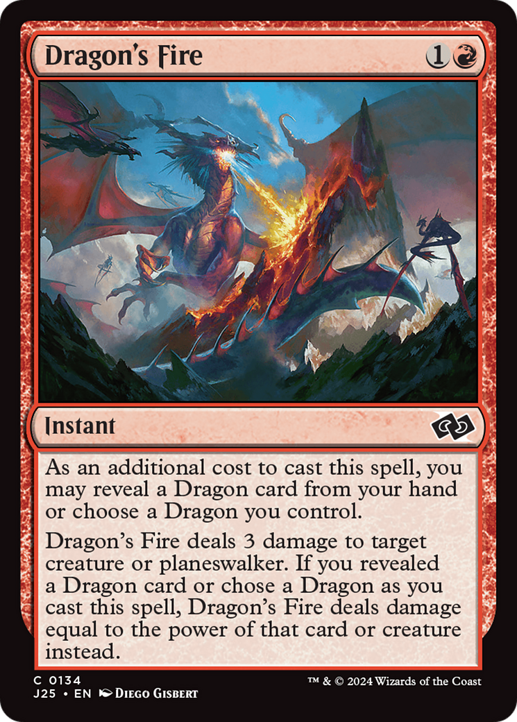 Dragon's Fire [Foundations Jumpstart] - Destination Retro