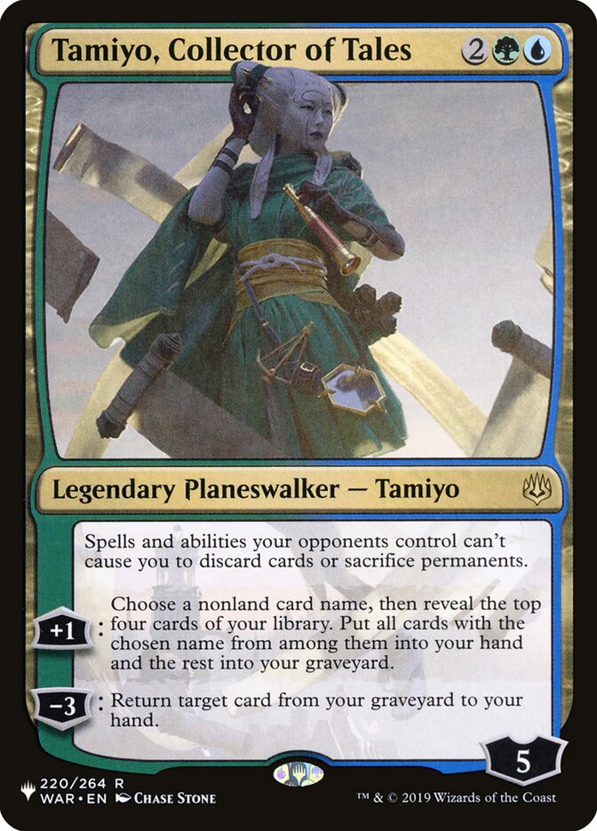Tamiyo, Collector of Tales [The List] - Destination Retro