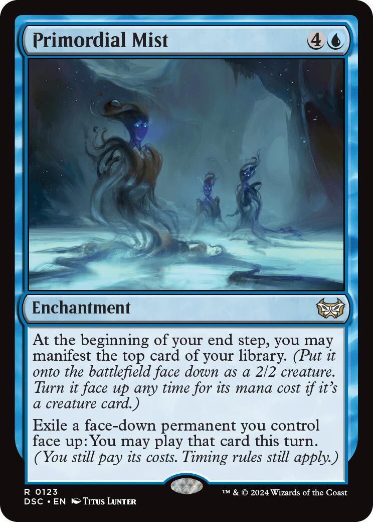Primordial Mist [Duskmourn: House of Horror Commander] - Destination Retro