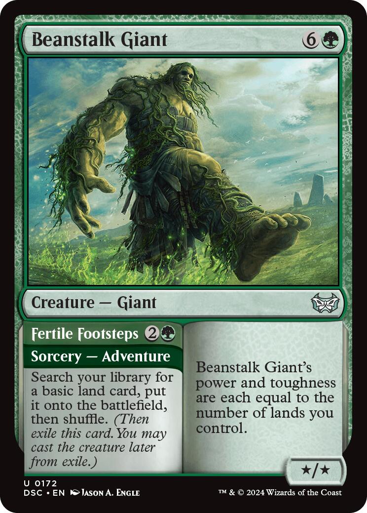 Beanstalk Giant [Duskmourn: House of Horror Commander] - Destination Retro