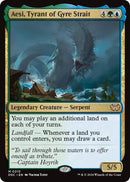 Aesi, Tyrant of Gyre Strait [Duskmourn: House of Horror Commander] - Destination Retro