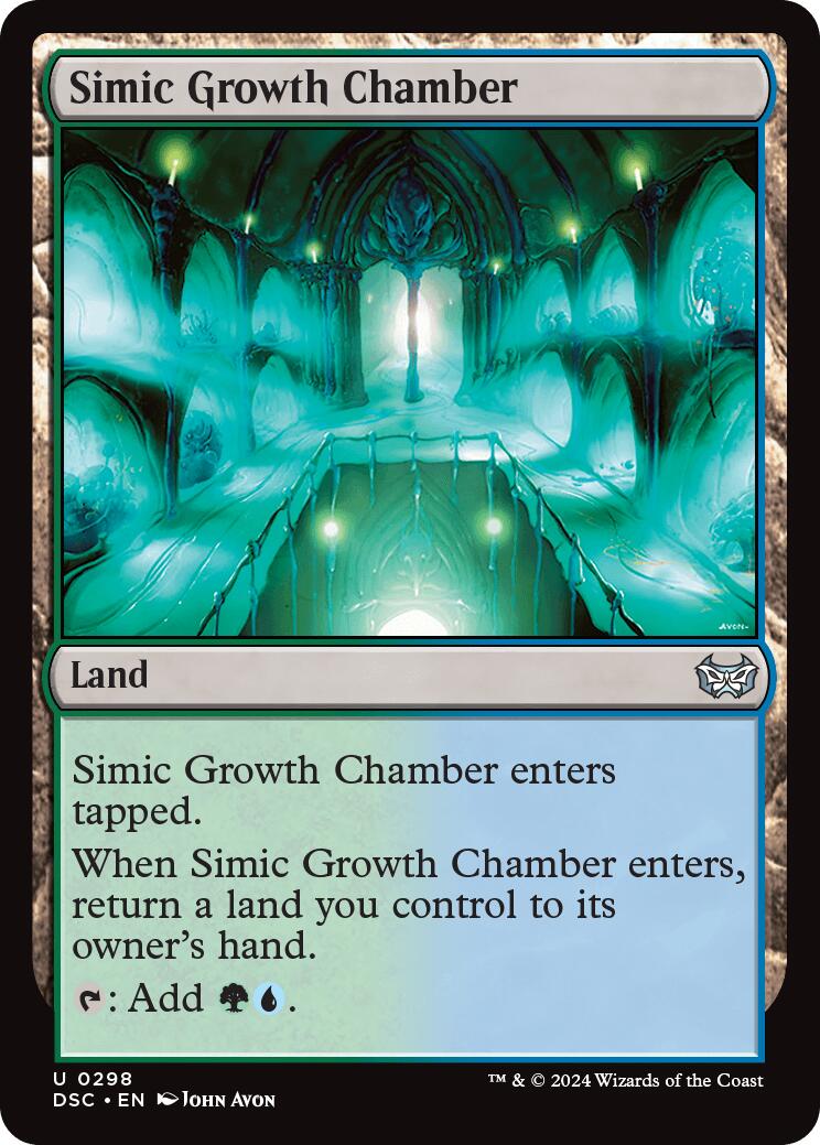 Simic Growth Chamber [Duskmourn: House of Horror Commander] - Destination Retro
