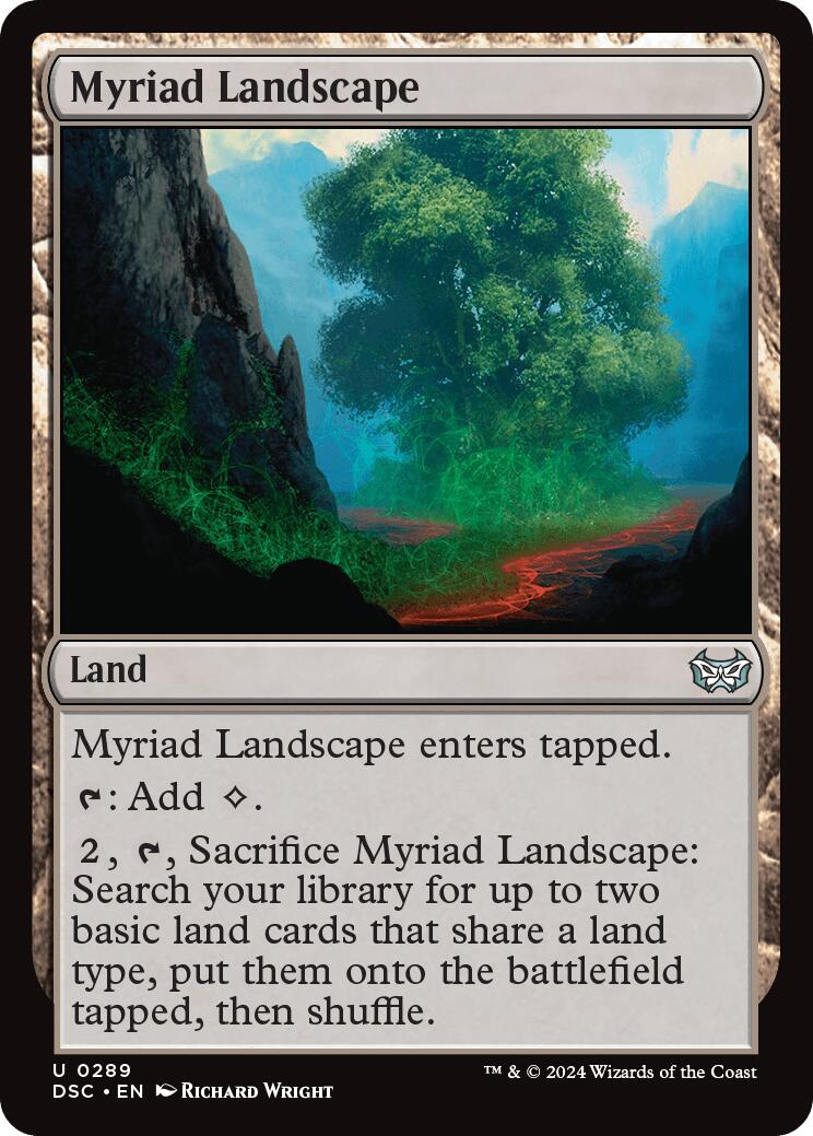 Myriad Landscape [Duskmourn: House of Horror Commander] - Destination Retro
