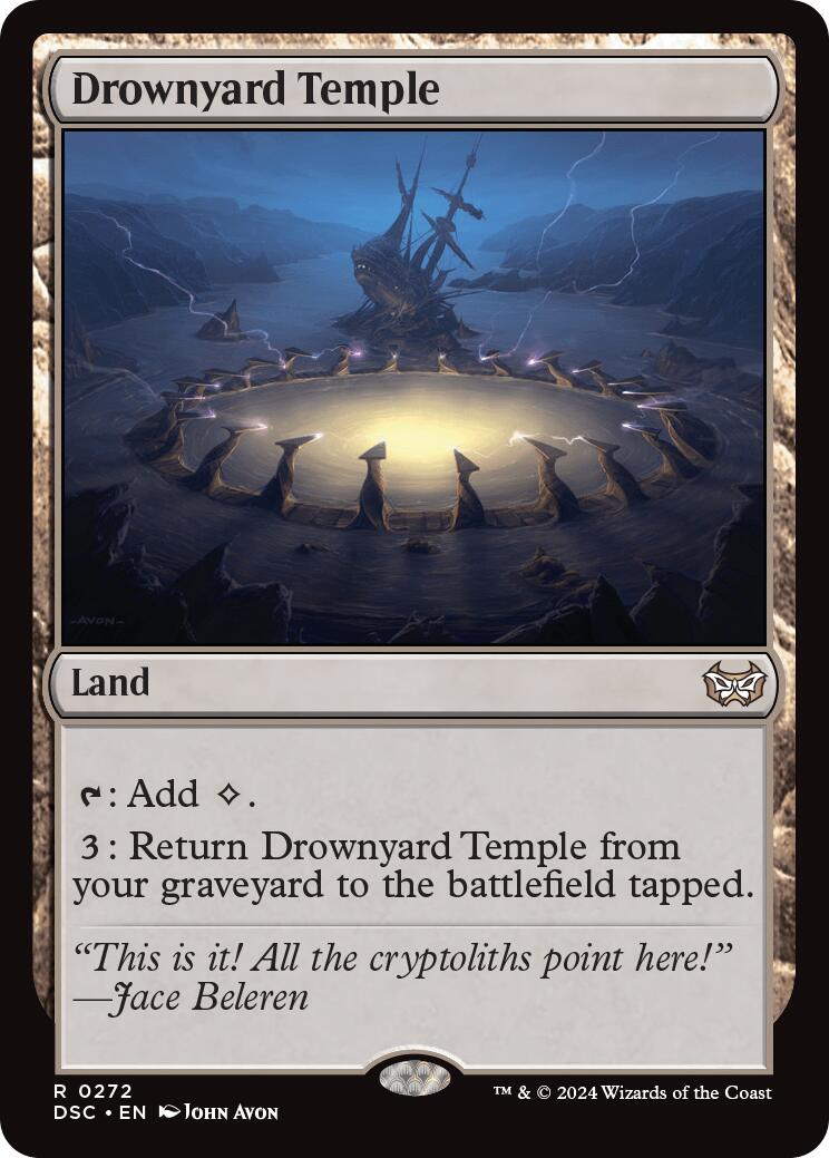 Drownyard Temple [Duskmourn: House of Horror Commander] - Destination Retro